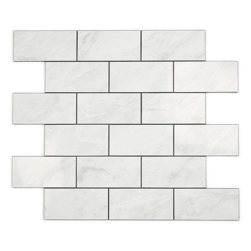 Mosaik Carrara selvklæbende hvid 29x29,5 cm 69,95 fra | Alledagligvarer.dk