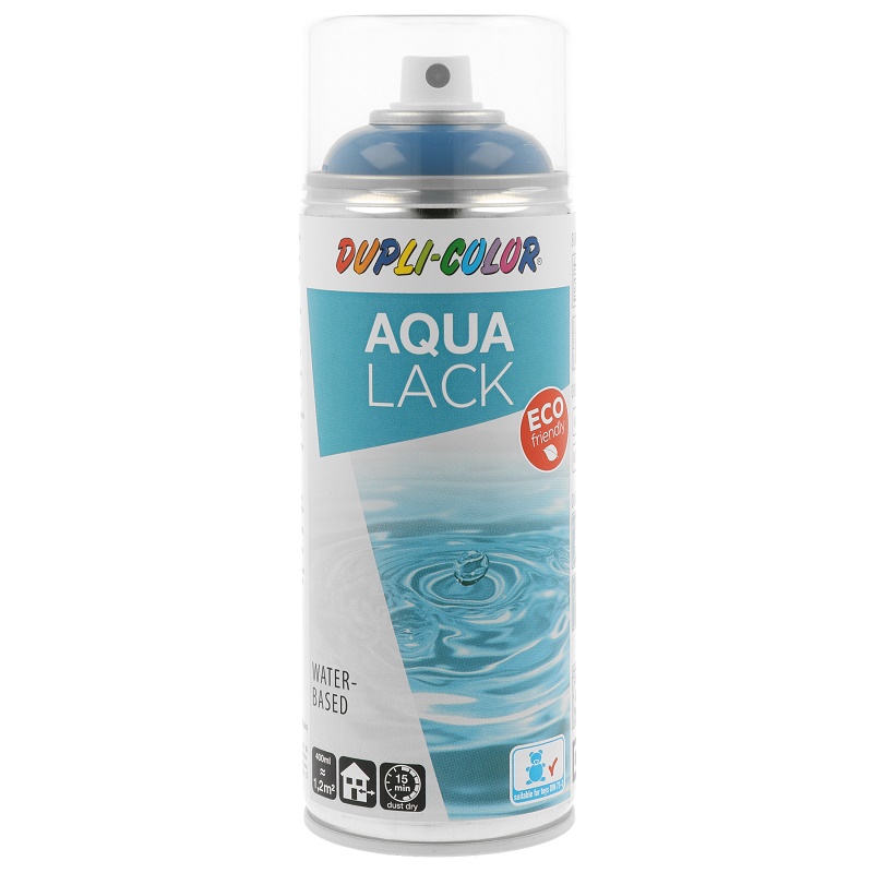 gave gør det fladt supplere Dupli Color spraymaling Aqua-lack blå | BAUHAUS