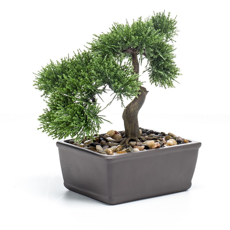 Emerald kunstigt bonsai træ Cedar 23 | BAUHAUS