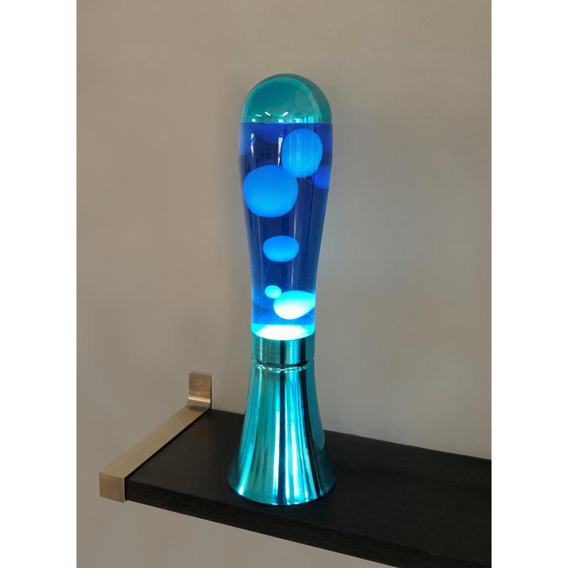 indendørs Ubetydelig lidenskab Veli Line lavalampe Champion Electro Blue H45 cm | BAUHAUS