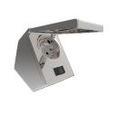 Camargue indb. stikkontakt 230V krom