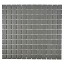 Mosaik Antislip porcelæn metalgrå 32,6 x 30 cm