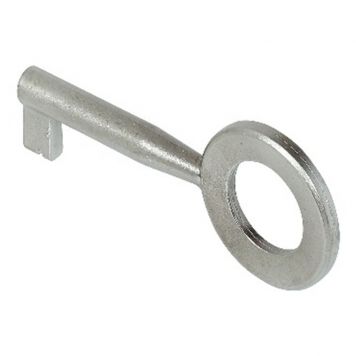 Nøgle poleret nikkel 30 mm