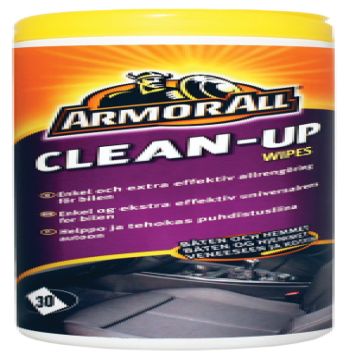 Armor All vådservietter Clean Up Wipes 30 stk.