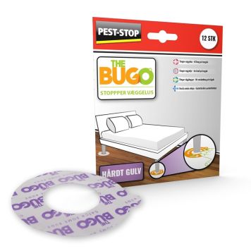 Pest-Stop klisterfælde The Bugo til hårdt gulv 12 stk.