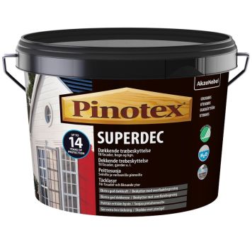 Pinotex træbeskyttelse Superdec nordic deep grey 4 L