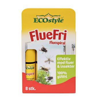 Ecostyle fluespiral FlueFri 8 stk. 