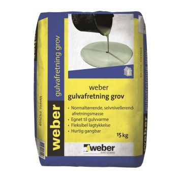 Weber gulvafretning grov 15 kg