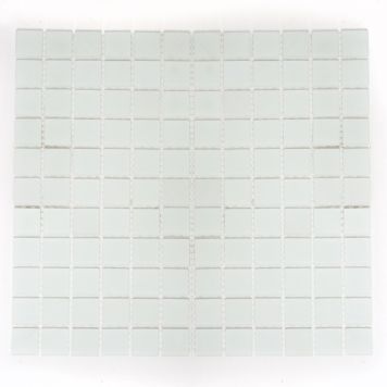 Mosaik Timeless krystal mat hvid 32,7 x 30,2 x 0,4 cm