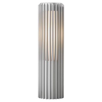 Nordlux havelampe Aludra aluminium E27 15 W IP54 45x12 cm