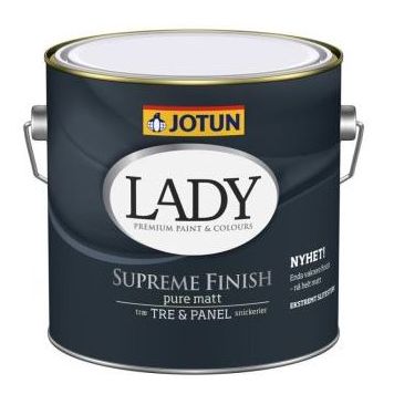 Jotun Lady Supreme Finish 03 oliemaling hvid 2,7 L