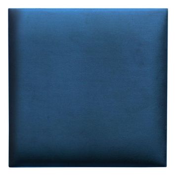 Fllow vægpanel Velvet 81 polstret blå 30x30 cm