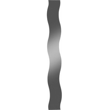 Kristall-Form spejl Wave 2 16,5x150 cm
