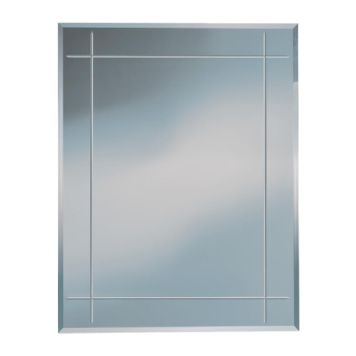 Kristall-Form spejl Karo 55x70 cm