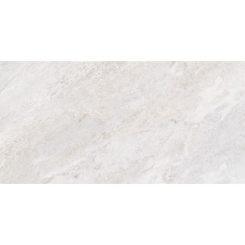 Gulv-/vægflise Quarzo hvid 30x60 cm