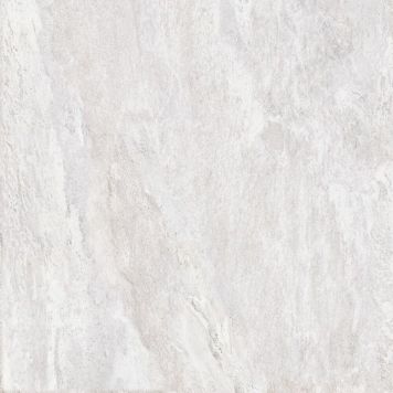 Gulv-/vægflise Quarzo hvid 60x60 cm