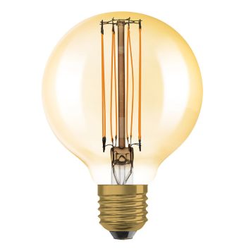 Osram LED pære Vintage 1906 Globe80 E27 8,8W