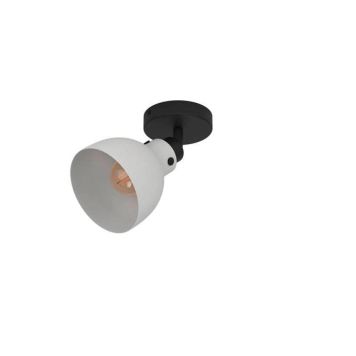 Eglo spotlampe Matlock grå/sort E27 24x14 cm