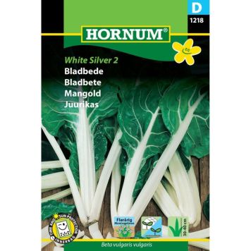 Hornum grøntsagsfrø Bladbede White Silver 2