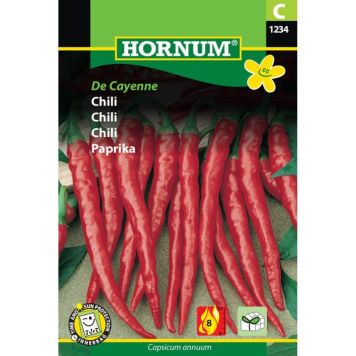 Hornum grøntsagsfrø Chili De Cayenne