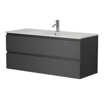 Bath Deluxe badmøbelsæt Camden Integrated grå 120 cm