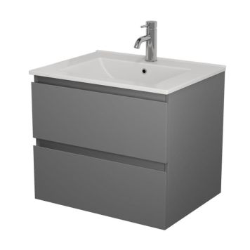 Bath Deluxe badmøbelsæt Camden Integrated grå 60 cm