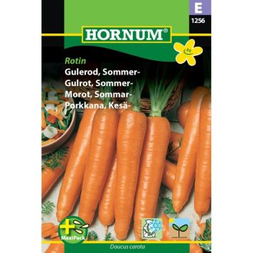 Hornum grøntsagsfrø Gulerod, Sommer- Rotin (MaxiPack)