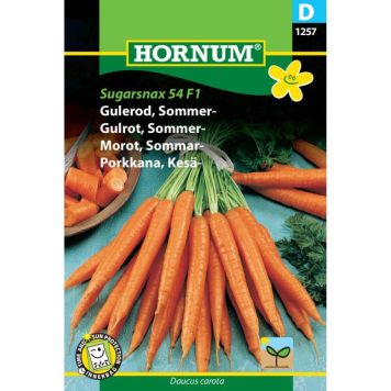 Hornum grøntsagsfrø Gulerod, Sommer Sugarsnax