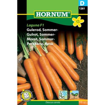 Hornum grøntsagsfrø Gulerod, Sommer- Laguna F1