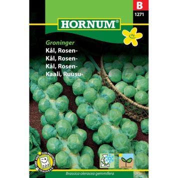 Hornum grøntsagsfrø Kål, Rosen- Groninger