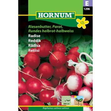 Hornum grøntsagsfrø Radise, blanding