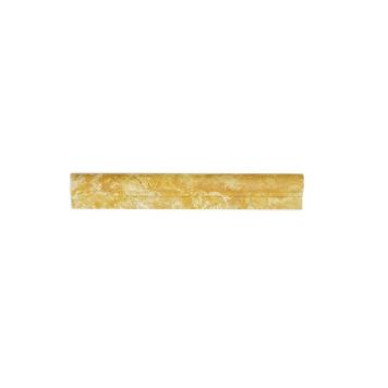 Sokkel Antik travertin gylden 30,5 x 4,8 cm