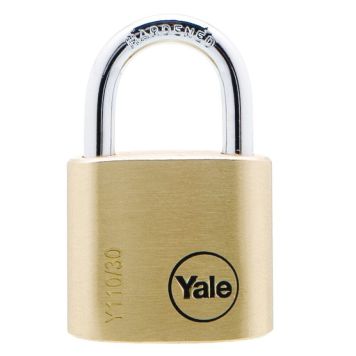 Yale Hængelås 30 mm 2 stk med 3 nøgler