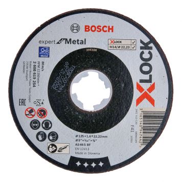 Bosch professional skæreskive X-LOCK 125X22,2 mm