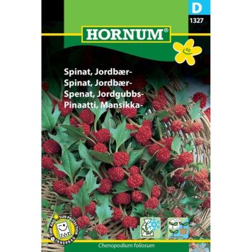 Hornum grøntsagsfrø Spinat, Jordbær-