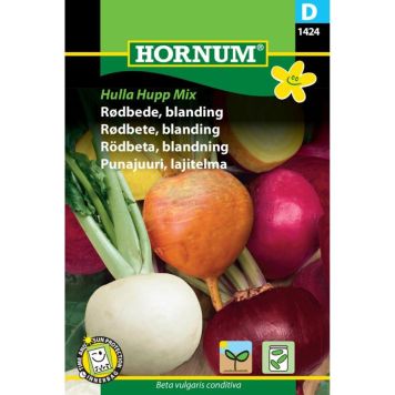 Hornum grøntsagsfrø rødbede blanding Hulla Hupp Mix