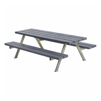 Plus bord-/bænkesæt Alpha Junior ReTex grå 177 cm