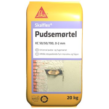 Skalflex pudsemørtel 20 kg 0-2 mm