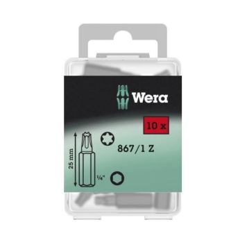 Wera bitsboks 867/1 Z torx 15 10 stk.