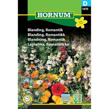 Hornum blomsterfrø Blanding, Romantik