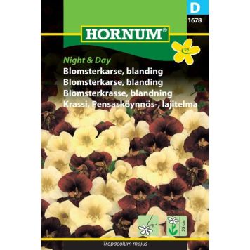 Hornum blomsterfrø Blomsterkarse, blanding