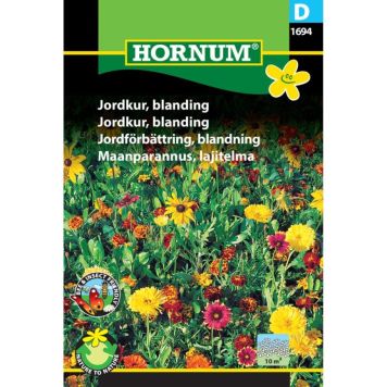 Hornum blomsterfrø Jordkur, blanding