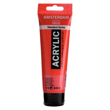 Amsterdam akrylmaling 120 ml pyrrole red 315
