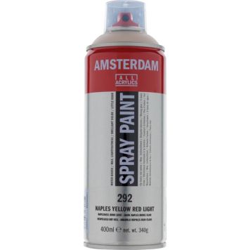Amsterdam akrylspray 400 ml naples yellow red light 292