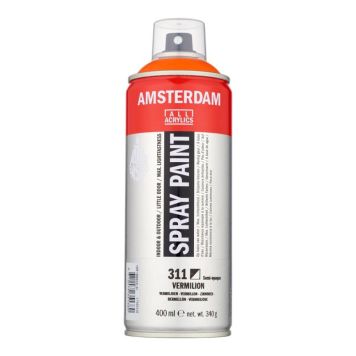 Amsterdam akrylspray 400 ml vermilion 311