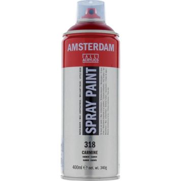 Amsterdam akrylspray 400 ml carmine 318