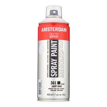 Amsterdam akrylspray 400 ml light rose 361
