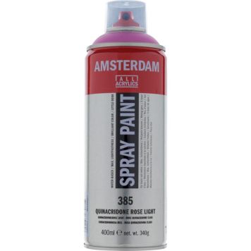 Amsterdam akrylspray 400 ml quinacridone rose light 385