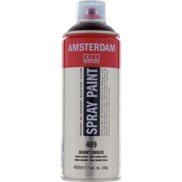 Amsterdam akrylspray 400 ml burnt umber 409