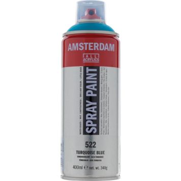 Amsterdam akrylspray 400 ml turquoise blue 522